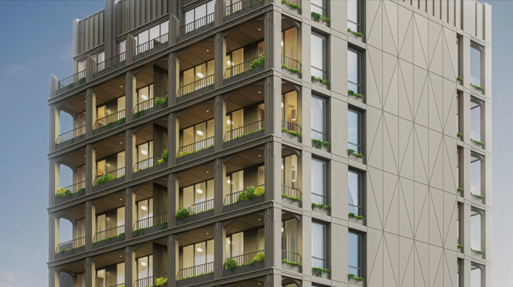 842 Sixth Avenue. Designed by Isaac & Stern Architects